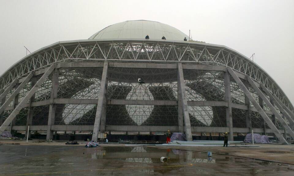 辽源温泉馆网架工程